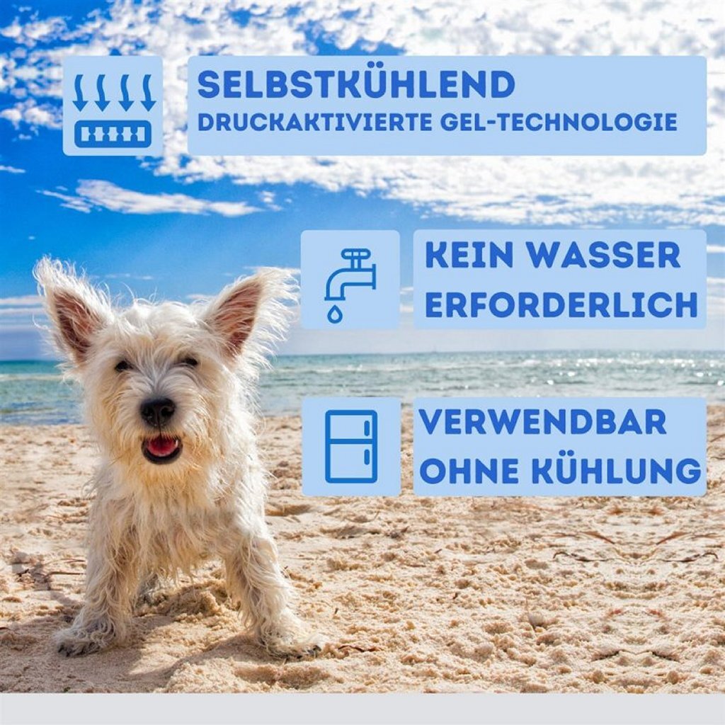 koolhydraat ontspannen optellen Nosli Zelfkoelende Koelmat voor Honden en Katten 50x90 cm IJsblauw - Euro  Winkel